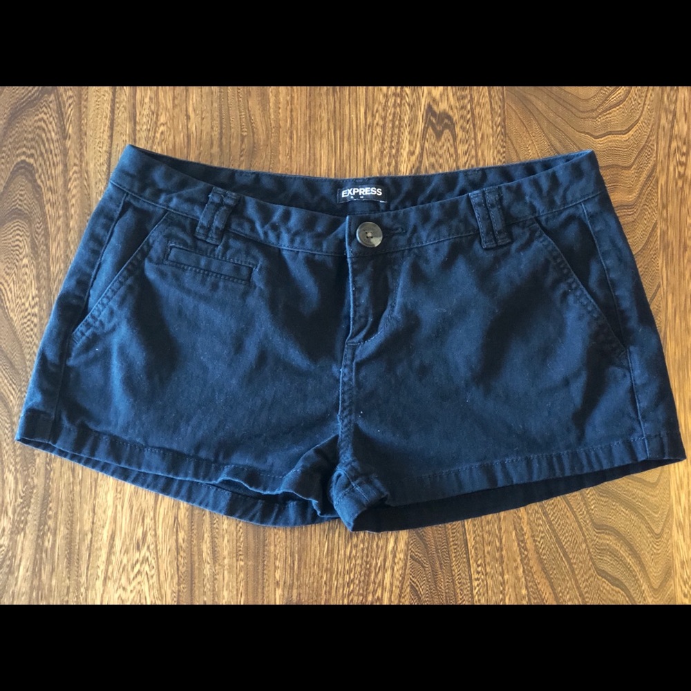 Express black shorts size 2